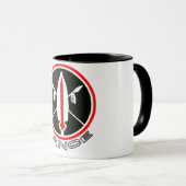 Mug Missile de lance (Devant droit)