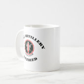 Mug Missile de lance d'artillerie de campagne retiré (Devant gauche)