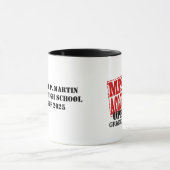 Mug MISSION A ACCOMPLI L'Opération Gradué À Temps (Centre)