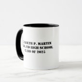 Mug MISSION A ACCOMPLI L'Opération Gradué À Temps (Devant gauche)