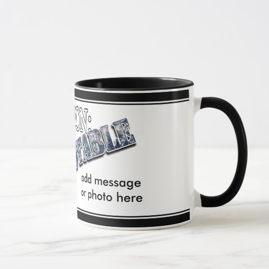 Mug Mission : COMPOSTABLE (1) (Droite)