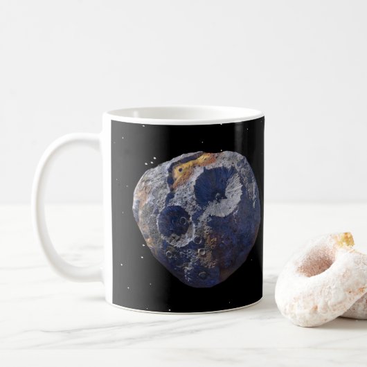 Mug Mission de scoutisme à Astéroïde 16 Psyche (Avec donut)