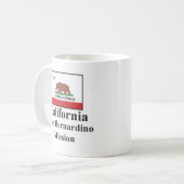 Mug Mission Drinkware de la Californie San Bernardino (Devant gauche)