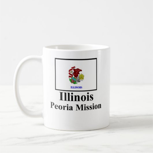 Mug Mission Drinkware de l'Illinois Peoria (Gauche)
