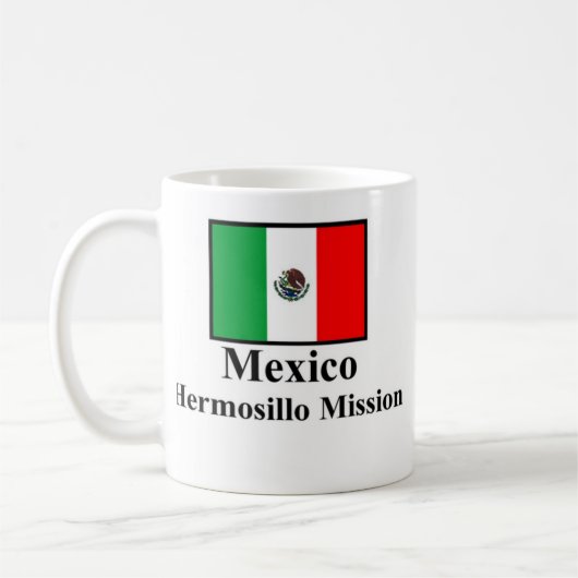 Mug Mission Drinkware du Mexique Hermosillo (Gauche)