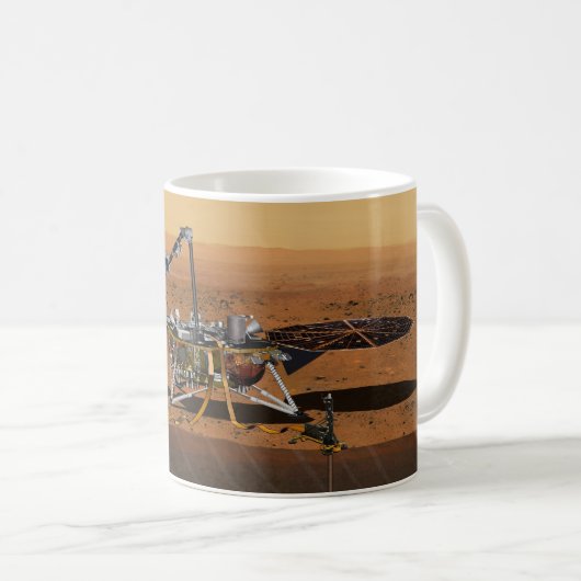 Mug Mission InSight Mars Lander (Devant droit)