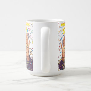 Mug Mission Nouvel An : Survie ! Personnage de bande d