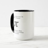Mug Mission quotidienne : Rendre les mathématiques com (Devant gauche)