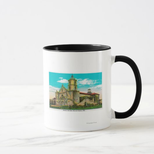Mug Mission San Luis, Rey de FranciaOceanside, CA (Droite)