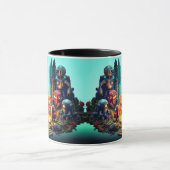 Mug "Mission Secourue : Robots et Ours en peluche perd (Centre)