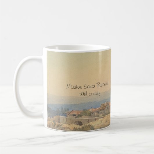 Mug Mission vintage Père Noël Barbara, 19e siècle (Gauche)