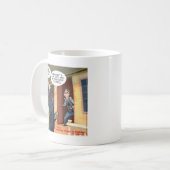 Mug Missionnaires agnostiques drôles (Devant gauche)