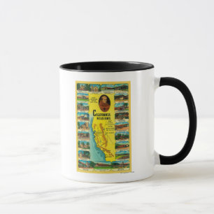 Mug Missions espagnoles de l'apparence de la