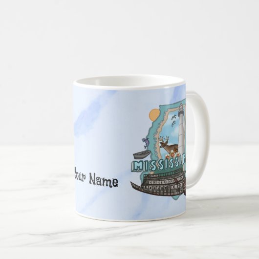 Mug Mississippi (Devant droit)
