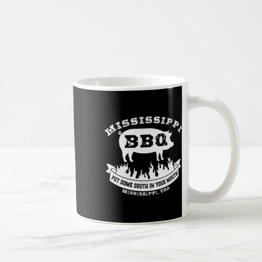 Mug Mississippi Bbq Met Un Peu De Sud Dans Votre Bouch (Droite)