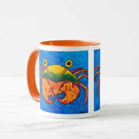 Mug MIster Crabby S'habille lui-même (Devant gauche)