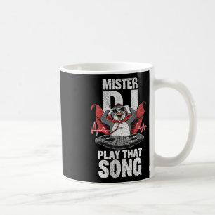 Mug Mister Dj Jouer Cette Chanson Drôle Penguin Dj Jeu