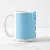 Mug Mister Kitty – Conception de personnage de chat mi (Gauche)