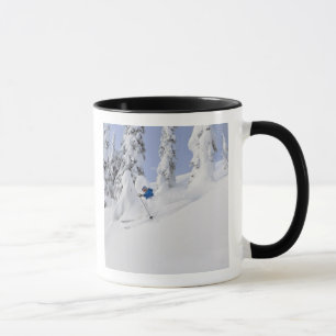 Mug Mistie Fortin skie en neige poudreuse