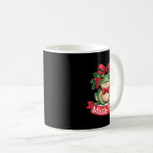 Mug Mistle-toad Funny Christmas Toad Pun  (Devant droit)