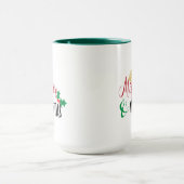 Mug Mistletoe de Noël et Margaritas, Noël Joyeux Amuse (Centre)