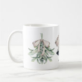 Mug Mistletoe et Clochettes d'Argent de Noël  (Gauche)
