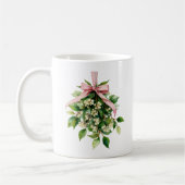 Mug Mistletoe with Pink Ribbon (Gauche)