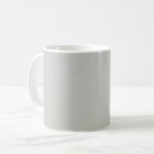 Mug Misty Gray Green Solid Color (Devant gauche)