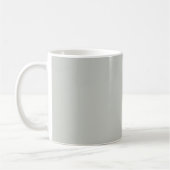 Mug Misty Gray Green Solid Color (Gauche)
