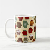 Mug Mitaines confortables de vacances de Noël d'hiver (Gauche)
