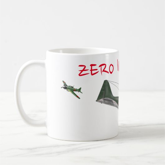 Mug Mitsubishi Zero 7AM 'Zéro Intérêt' (Gauche)