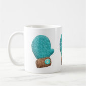 Mug Mittenne d'hiver mignon flocon de neige mitaines (Gauche)