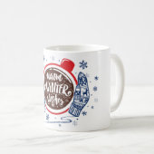Mug Mittens Et cacao Chaleureux Hiver Souhaite Vacance (Devant droit)