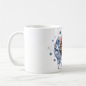 Mug Mittens Et cacao Chaleureux Hiver Souhaite Vacance (Gauche)