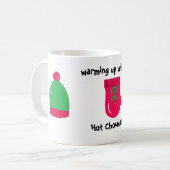 Mug Mittens et toque d'hiver (Devant gauche)