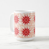 MUG MIX ROUGE ET ROSE ANNIVERSAIRE (Devant gauche)