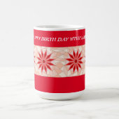 MUG MIX ROUGE ET ROSE ANNIVERSAIRE (Centre)