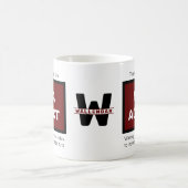 Mug MIXED MARTIAL ART Addict Ajouter Votre Nom Monogra (Centre)
