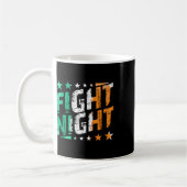 Mug Mixed martial art De Boxe De Nuit Ou Fan De Boxe À (Gauche)