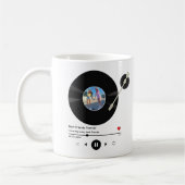 Mug Mixtape Vinyl Record avec Photo Bestie Anniversair (Gauche)