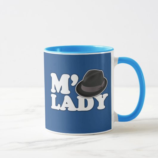 Mug M'Lady Tip the Fedora (Droite)