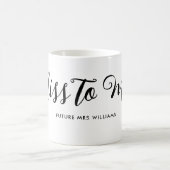 Mug Mlle à Mme Modern Boho Script Bachelorette (Centre)