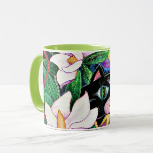 Mug Mlle Jazz Kitty Magnolia Mud (Devant gauche)