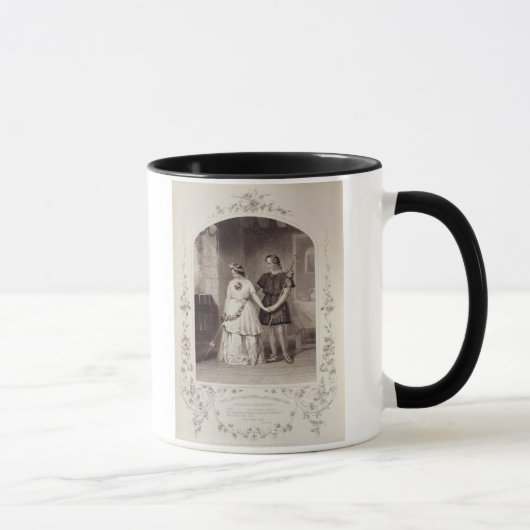 Mug Mlle Jenny Marston comme Perdita et M.F. Robinson (Droite)