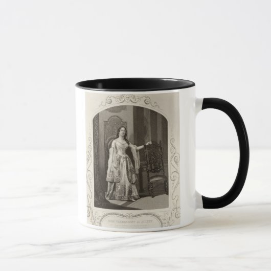 Mug Mlle Vandenhoff comme Juliet, scène 1 de la Loi (Droite)