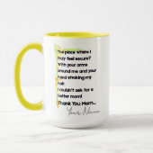 Mug MM01 #ThankYouMom (Gauche)