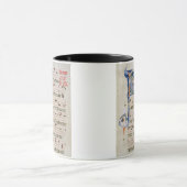 Mug Mme 561 page avec "P" initial historiated (Centre)