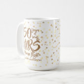 Mug Mme Always Right Fun 50e Anniversaire d'or (Devant gauche)
