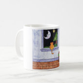 Mug Mme Cat regardant la lune (Devant gauche)