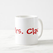 Mug Mme Claus (Devant droit)